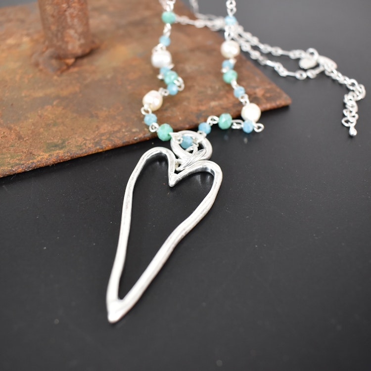 Halsband Fanny SILVER - The Moshi