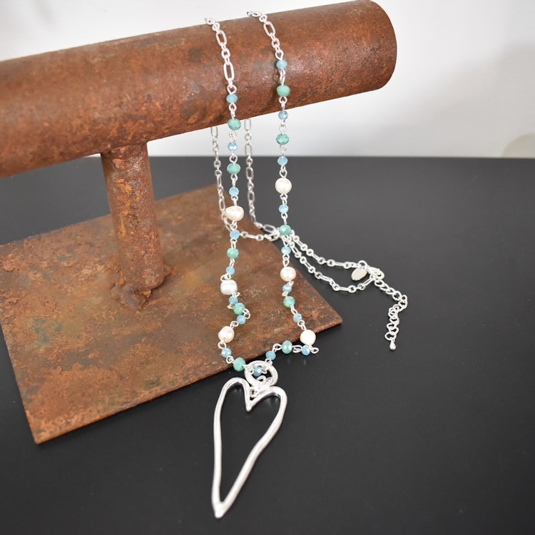 Halsband Fanny SILVER - The Moshi