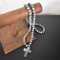 Halsband Caroline GRÅ - The Moshi