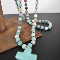 Halsband Caroline TURQUOISE - The Moshi