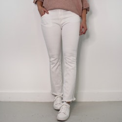 Stretchjeans Shortcut med fransar PANNA - 3D Denim