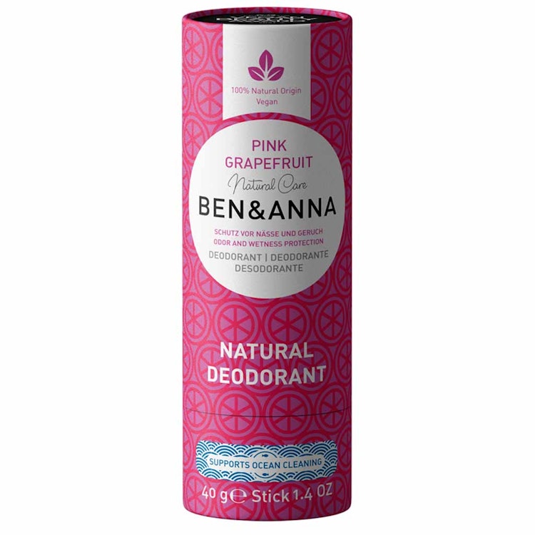 Deodorant Pink Grapefruit 40g - Ben & Anna