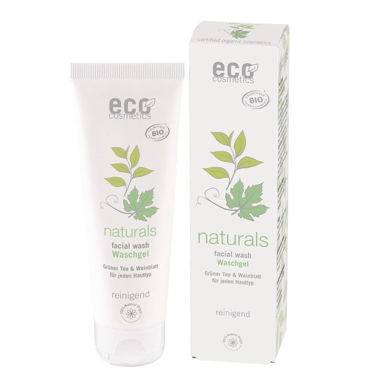 Rengöringsgel Grönt Te & Vinblad 125ml - Eco Cosmetics
