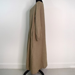 Linneklänning TAUPE
