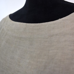 Linneklänning TAUPE