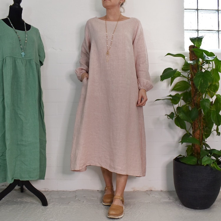 Linneklänning ROSA