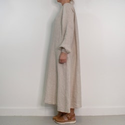 Linneklänning BEIGE