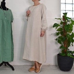 Linneklänning BEIGE