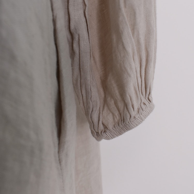 Linneklänning BEIGE