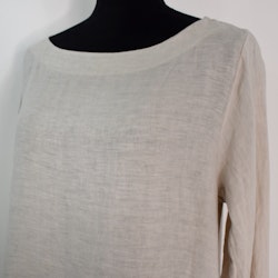 Linneklänning BEIGE