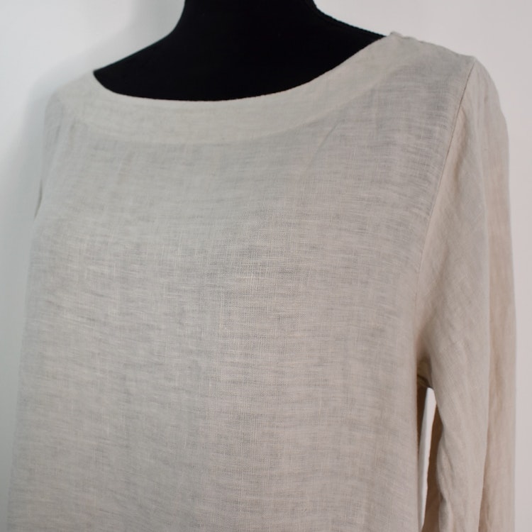 Linneklänning BEIGE