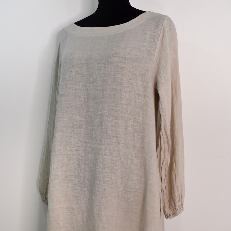 Linneklänning BEIGE