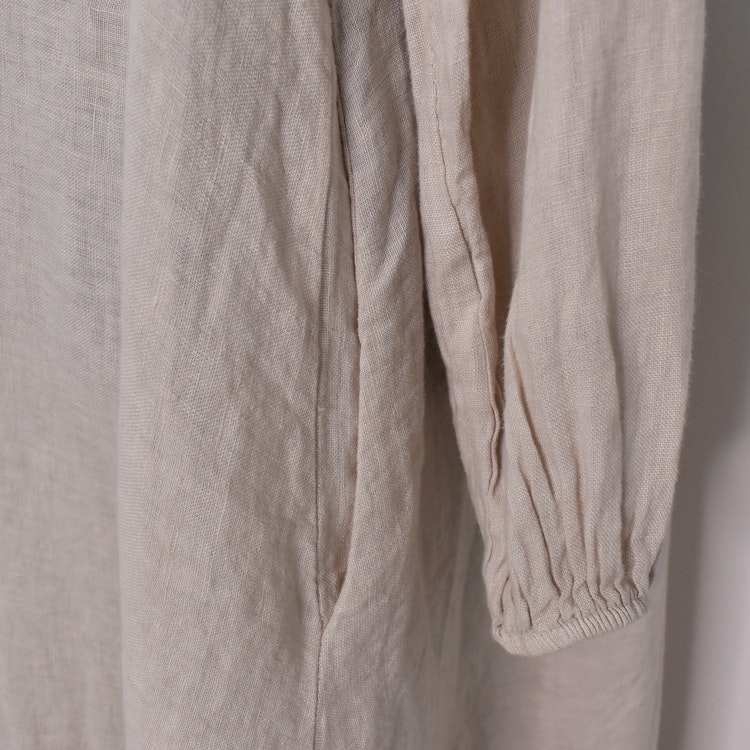Linneklänning BEIGE
