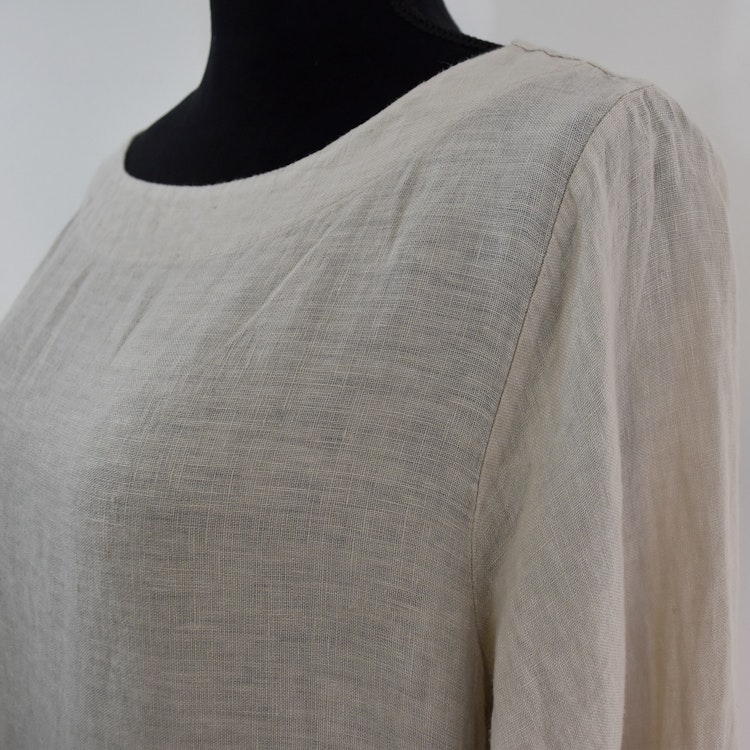 Linneklänning BEIGE