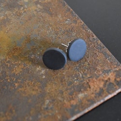 Örhänge Studs Liten SVART - SoMaBelle Design