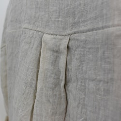 Linneblus med Krås BEIGE