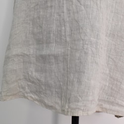 Linneblus med Krås BEIGE