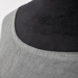 Linneklänning med Fickor SOFT MILITARE