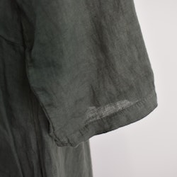 Linneklänning med Fickor SOFT MILITARE