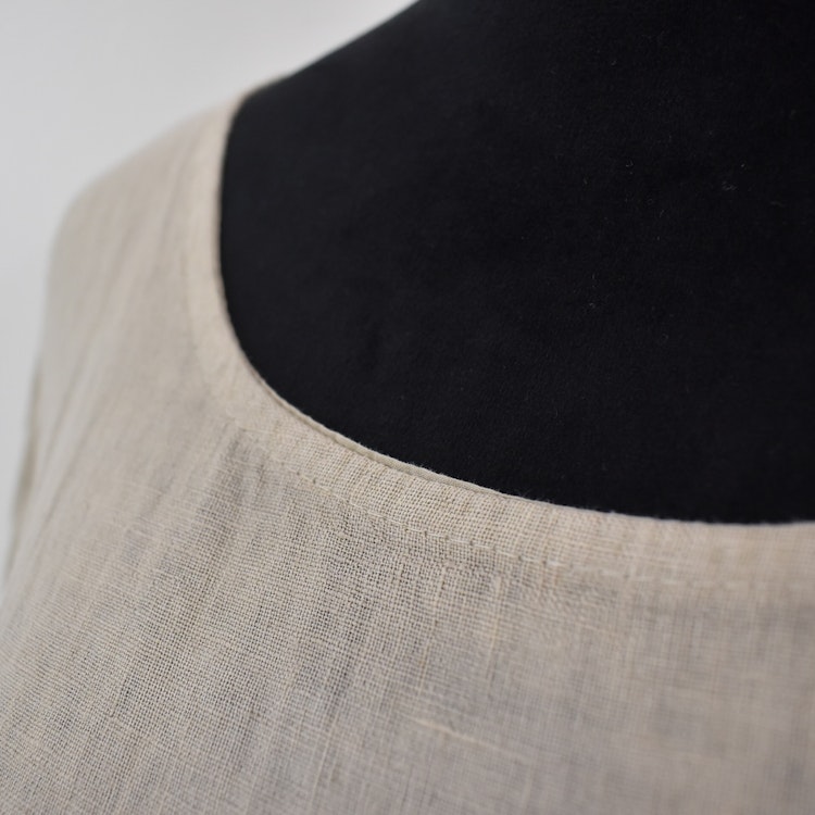 Linneklänning med Fickor CASHMERE