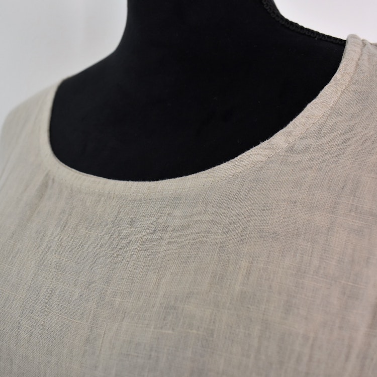 Linneklänning med Fickor CASHMERE