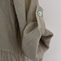 Linneklänning med Fickor CASHMERE