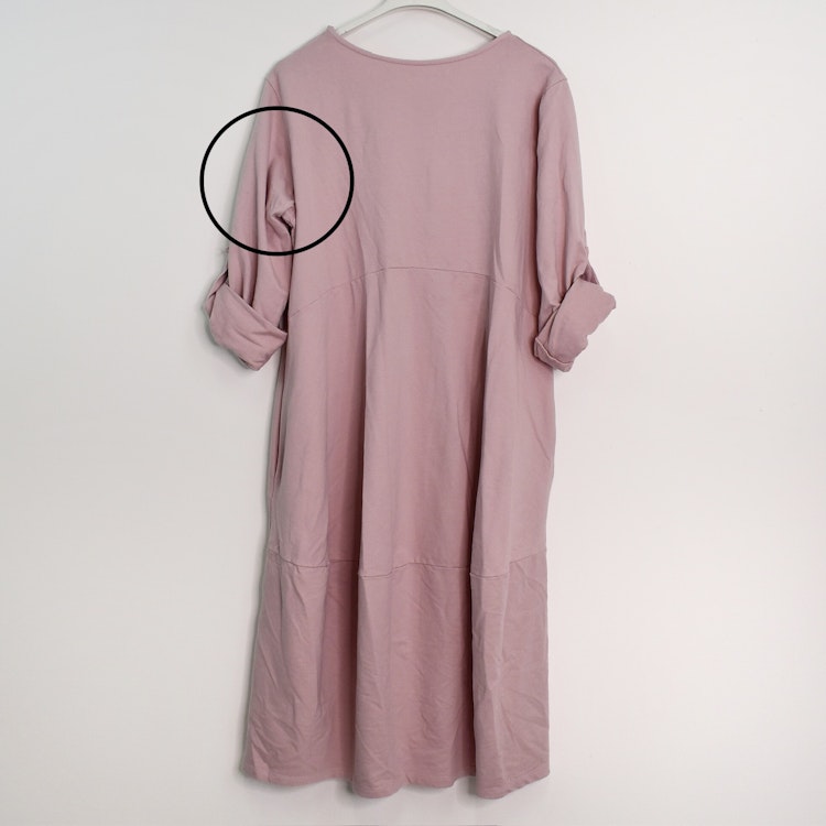 ANDRASORTERING Sweatshirtklänning ROSA S/M