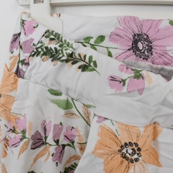 Stretchig Byxa Josefine Blommig VIT - Marta du Chateau