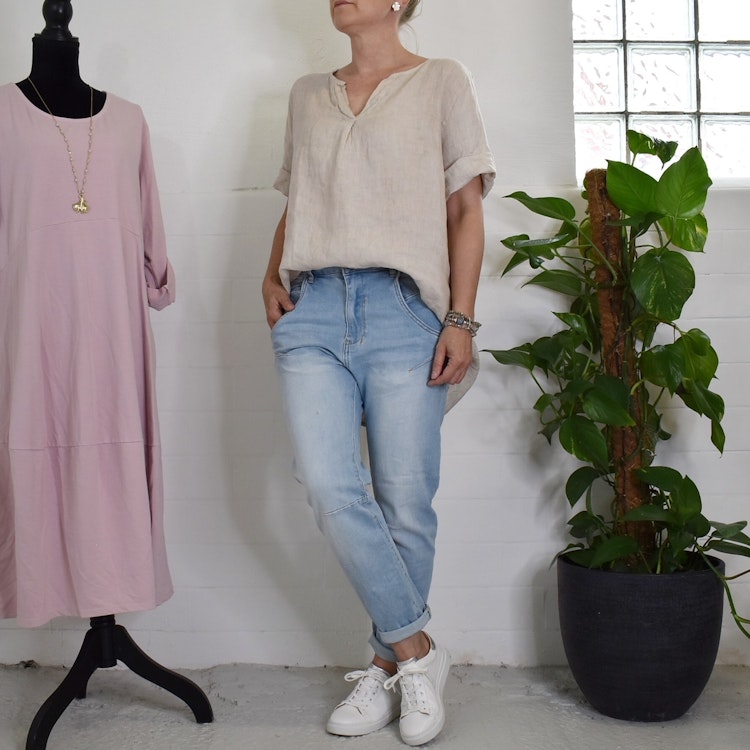Jeans Ottawia BLÅ - Marta du Chateau