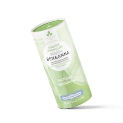 Deodorant Sensitive Lemon & Lime 40g - Ben & Anna