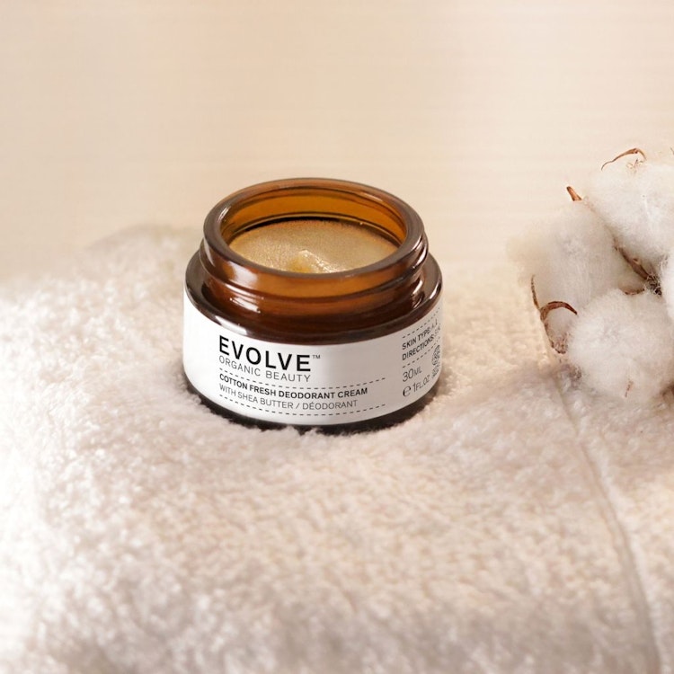 Deodorant Kräm Cotton Fresh 30ml - Evolve