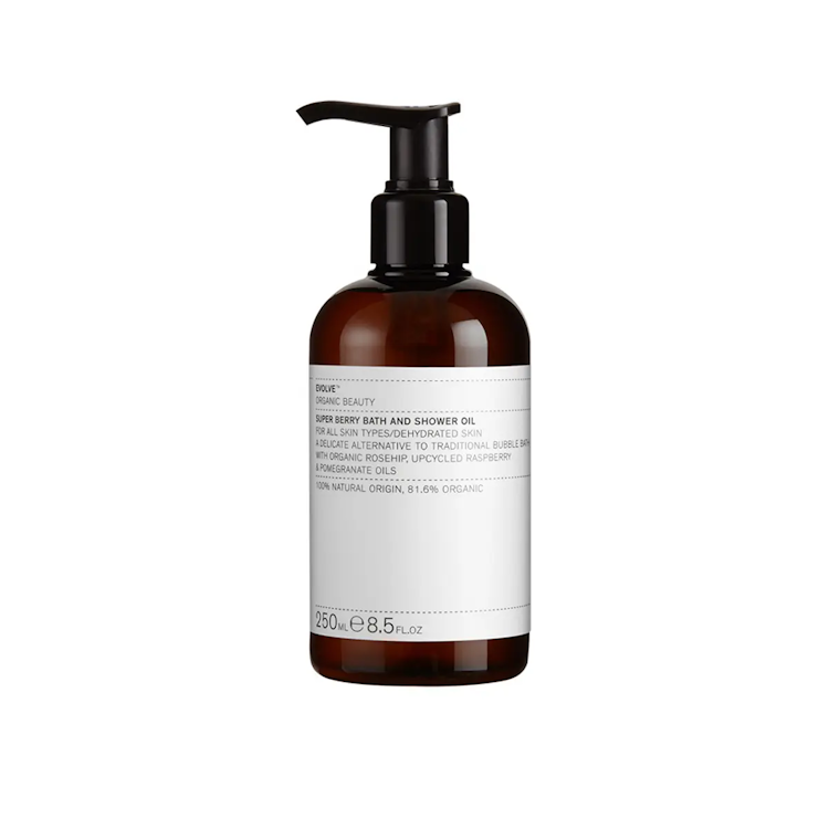 Bad- och duscholja Super Berry 250ml - Evolve