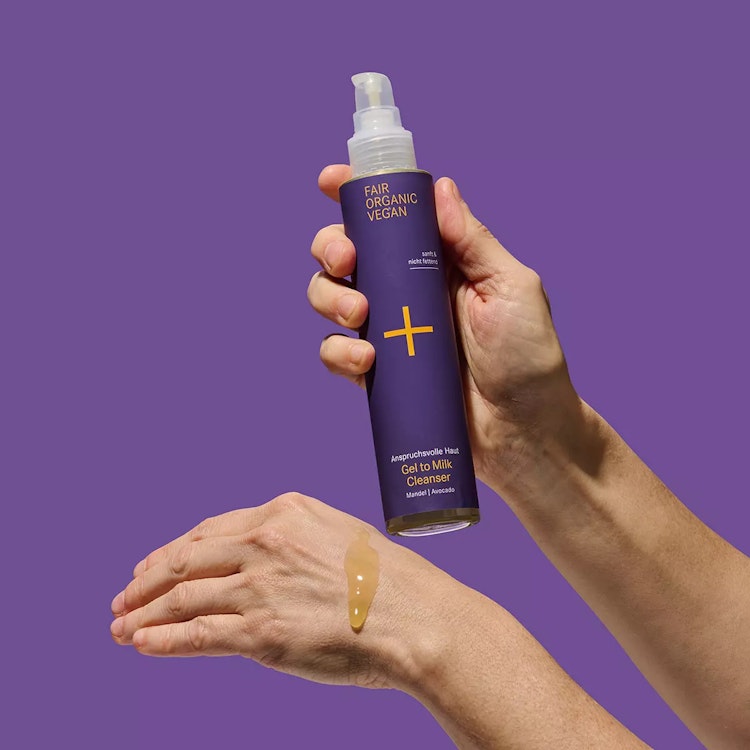 Ansiktsrengöring Gel to Milk Demanding Skin 100ml - i+m Naturkosmetik Berlin