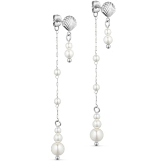 Örhänge Janavi SILVER - Marta du Chateau