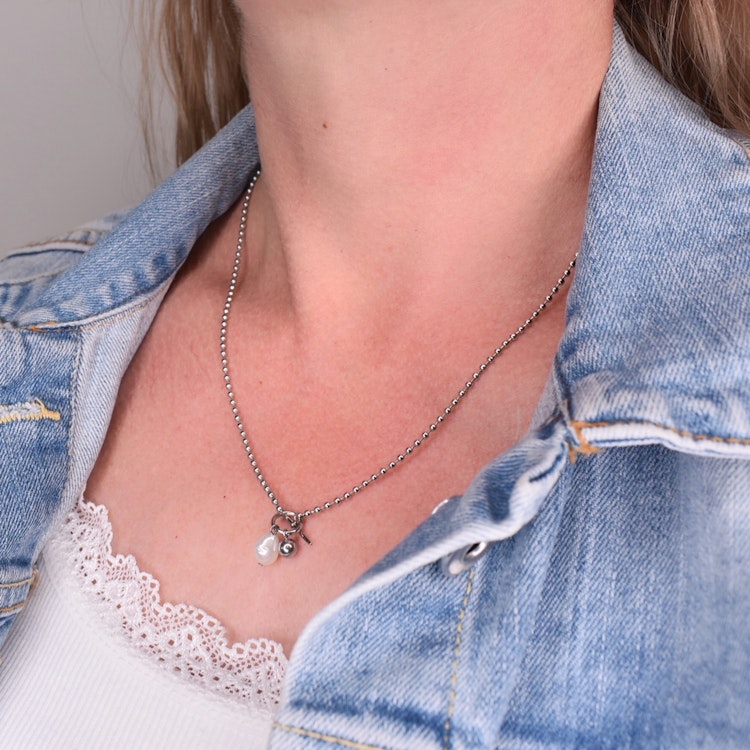 Halsband Jamia SILVER - Marta du Chateau