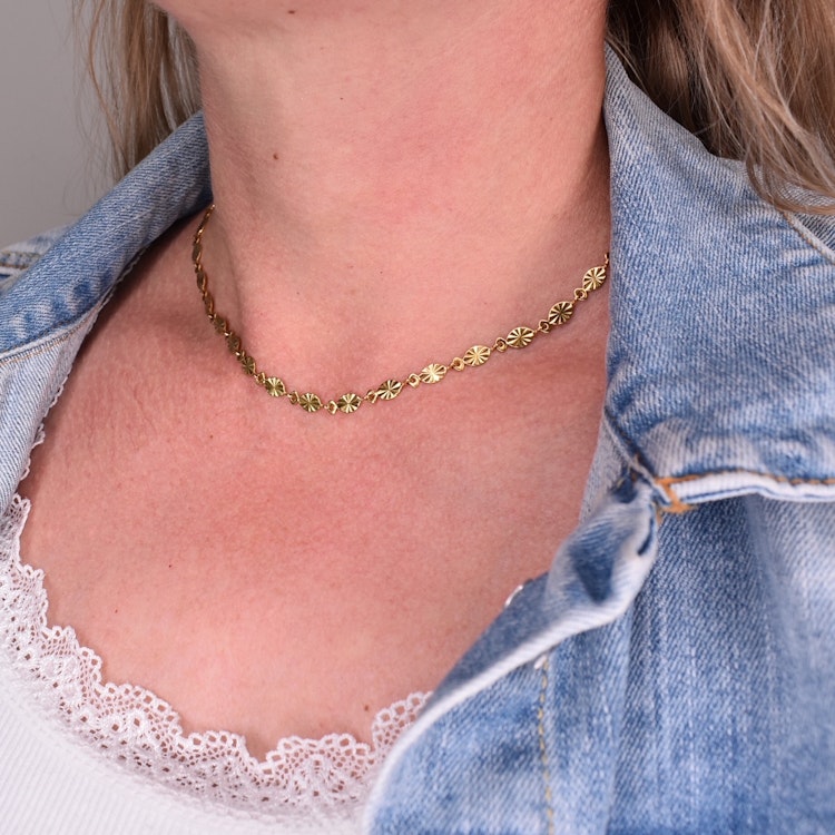 Halsband Jaimee GULD - Marta du Chateau