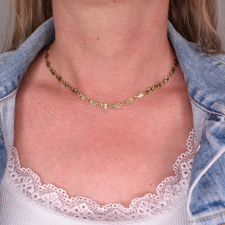 Halsband Jaimee GULD - Marta du Chateau