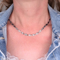 Halsband Jaimee SILVER - Marta du Chateau