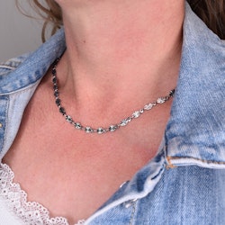 Halsband Jaimee SILVER - Marta du Chateau