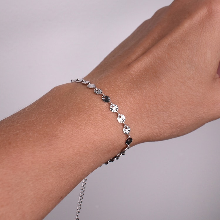 Armband Jade SILVER - Marta du Chateau