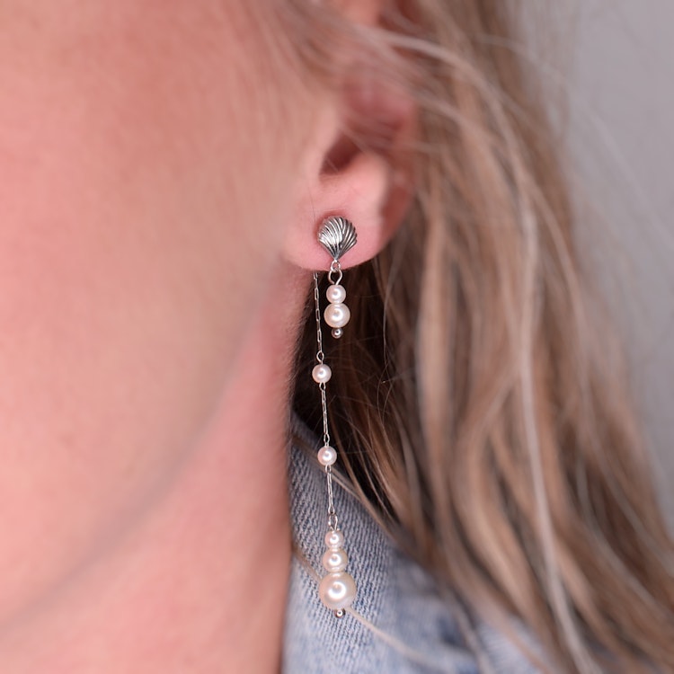 Örhänge Janavi SILVER - Marta du Chateau