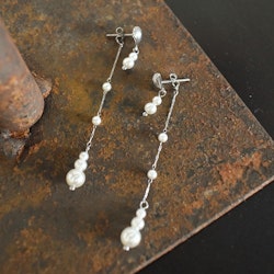 Örhänge Janavi SILVER - Marta du Chateau