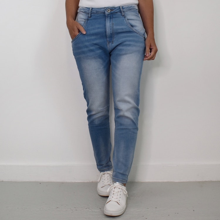 Jeans Baggy BLÅ - 3D Denim