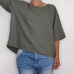 Blus Hilda MILITARY - Marta du Chateau