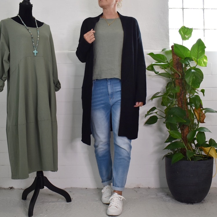 Blus Hilda MILITARY - Marta du Chateau