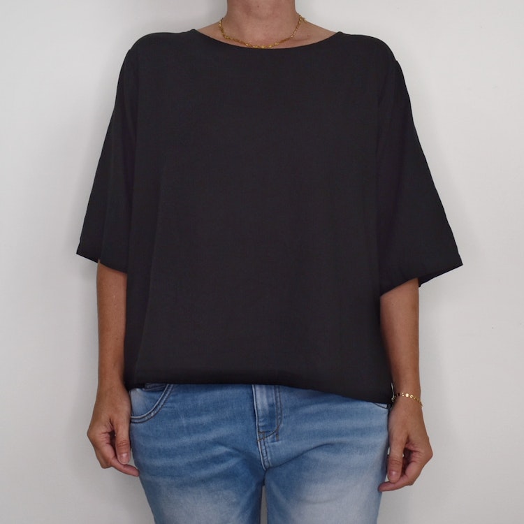 Blus Hilda SVART - Marta du Chateau