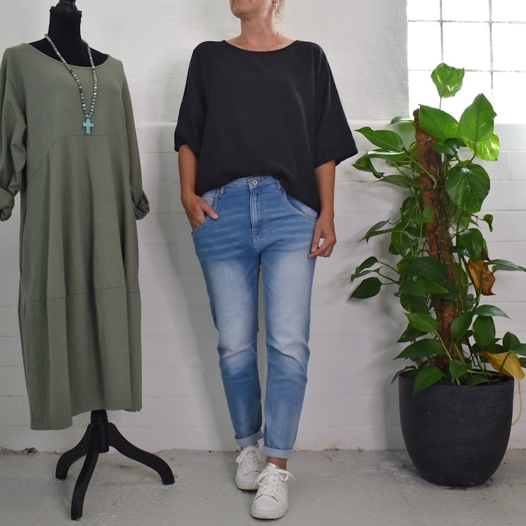 Blus Hilda SVART - Marta du Chateau