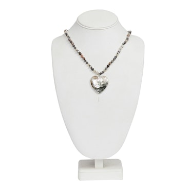 Halsband Irene GRÅ - The Moshi