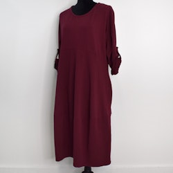 Sweatshirtklänning WINE