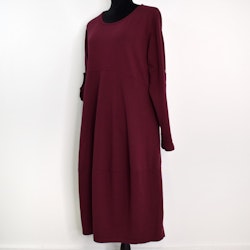 Sweatshirtklänning WINE